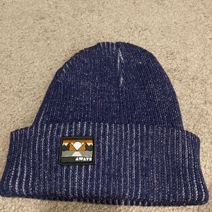 Blue beanie